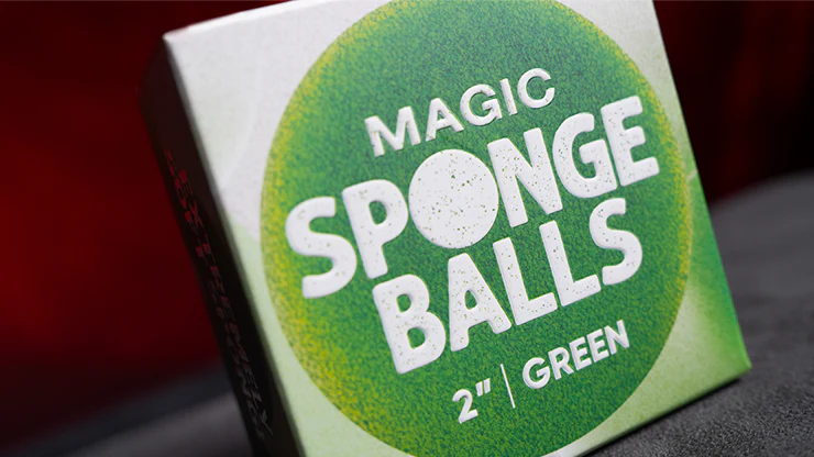 Balles Mousse VERT - Pack de 4 (Magic Sponge Balls) - Image 13