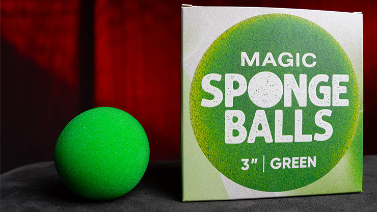 Balles Mousse VERT - Pack de 4 (Magic Sponge Balls) - Image 14