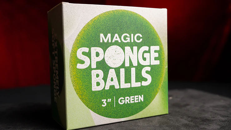 Balles Mousse VERT - Pack de 4 (Magic Sponge Balls) - Image 17