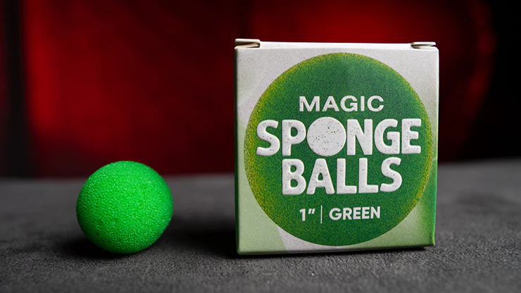 Balles Mousse VERT - Pack de 4 (Magic Sponge Balls) - Image 2