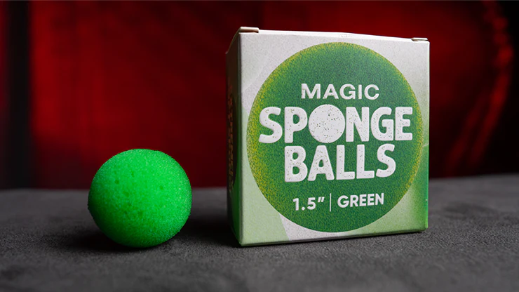 Balles Mousse VERT - Pack de 4 (Magic Sponge Balls) - Image 6
