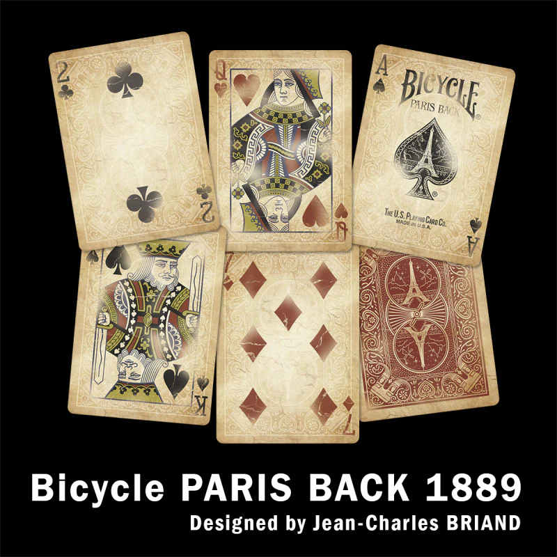 Bicycle Paris Back 1889 Rouge - Édition 2025 - Image 5