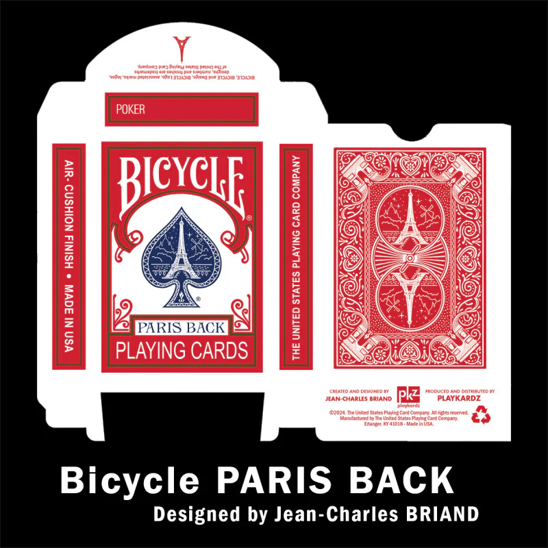 Bicycle Paris Back Rouge - Édition 2025 - Image 3