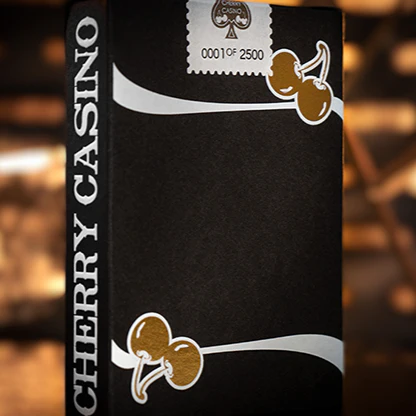 Cherry Casino - Édition Limitée (Monte Carlo Black and Gold - Sceaux Numérotés)