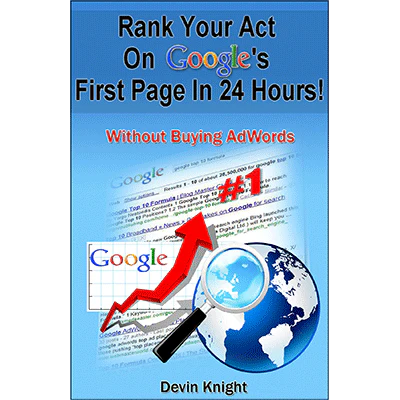 How To Rank Your Act on Google by Devin Knight - ebook - DOWNLOAD