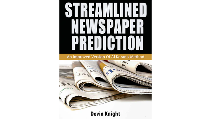 Streamlined Newspaper Prediction by Devin Knight eBook DOWNLOAD