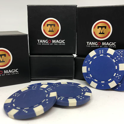 TUC Poker Chip Blue - Plus 3 Regular Chips (PK002B)